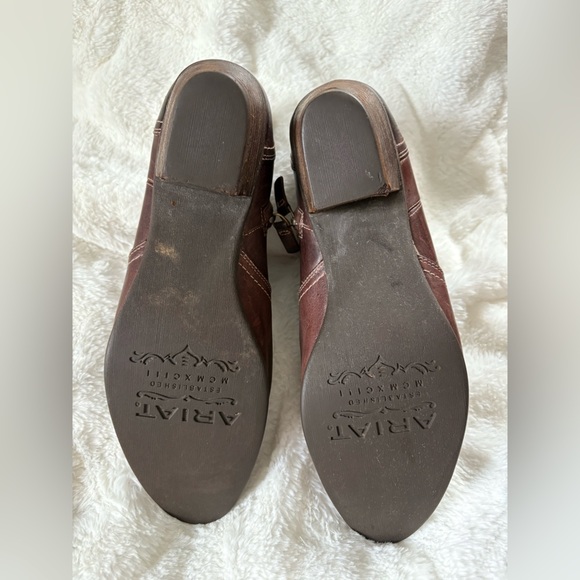 Ariat Astor Women’s Brown Leather Ankle Boots Size: 10B - Picture 4 of 9